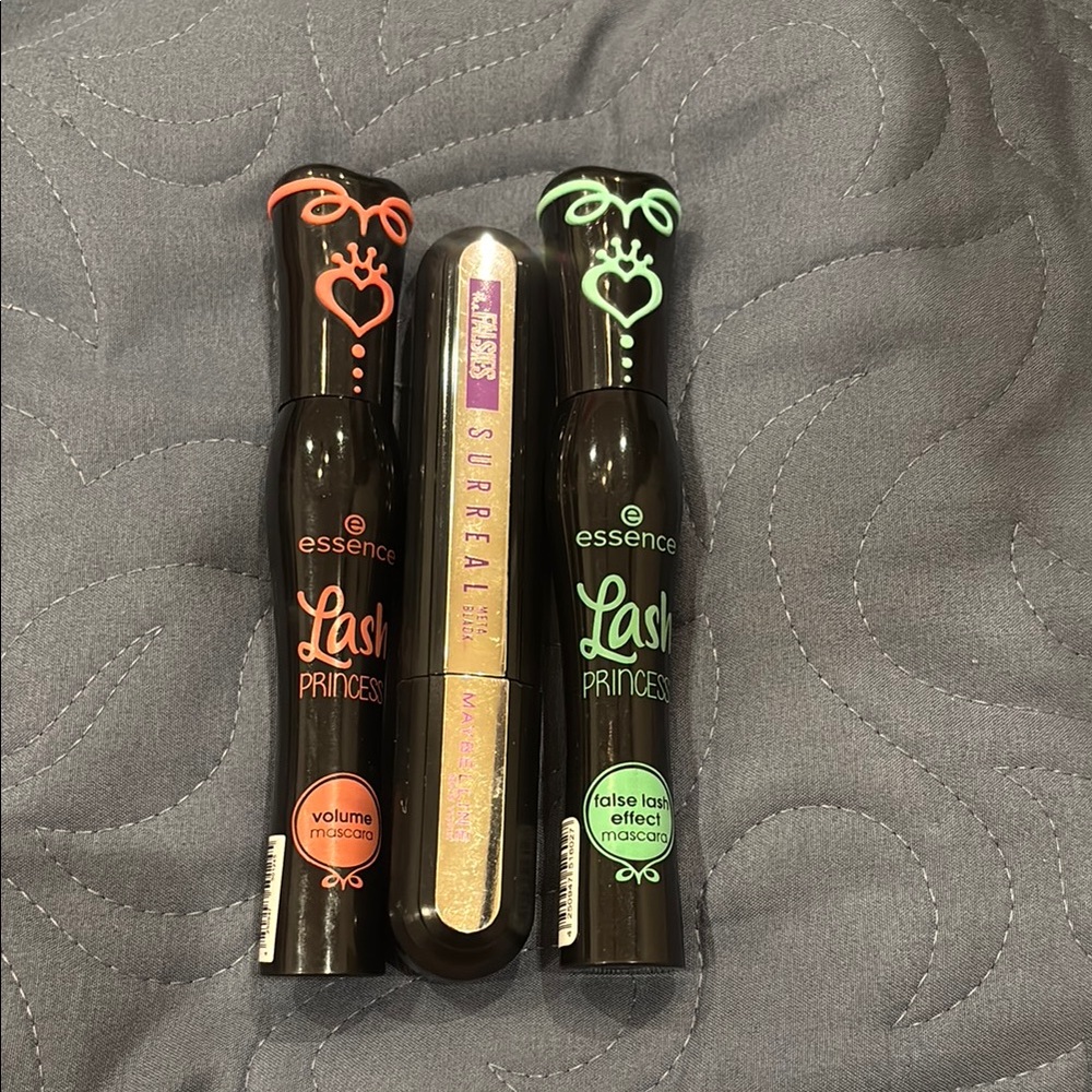 Three mascaras